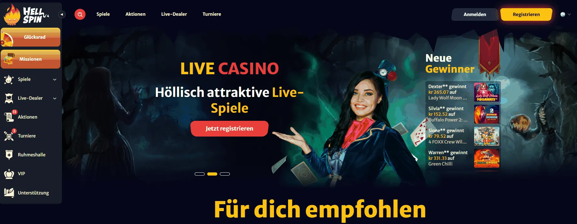 Hell Spin Casino Hellspin Casino Startseite